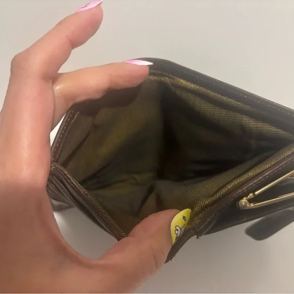 Fendi Brown and Black Monogram Wallet - Picture 5 of 5